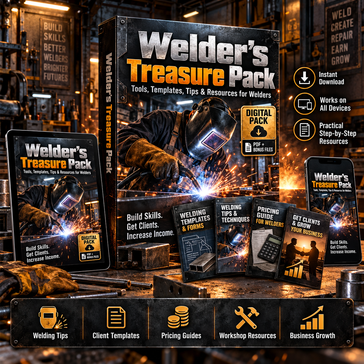 Welder's Treasure Pack — Basic